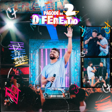Capa do álbum Pagode do Diferentão 2 (Ao Vivo)