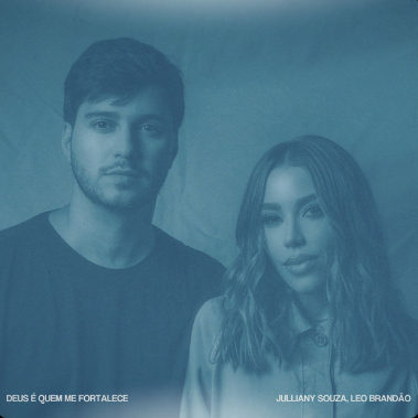 Capa da letra da música Deus É Quem Me Fortalece