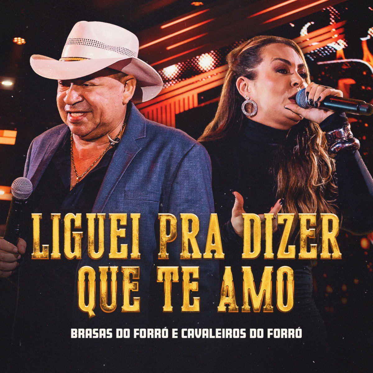 Capa da letra da música Liguei Pra Dizer Que Te Amo