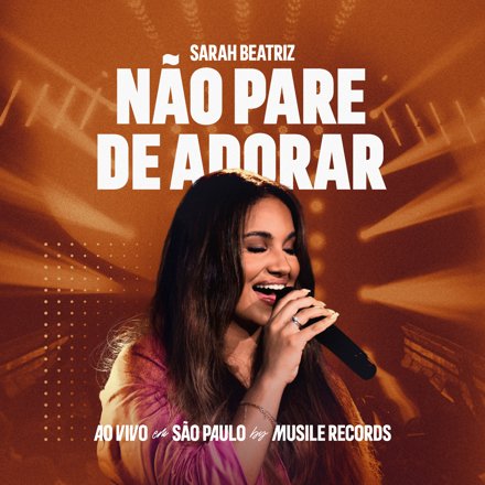 Capa da letra da música Não Pare de Adorar