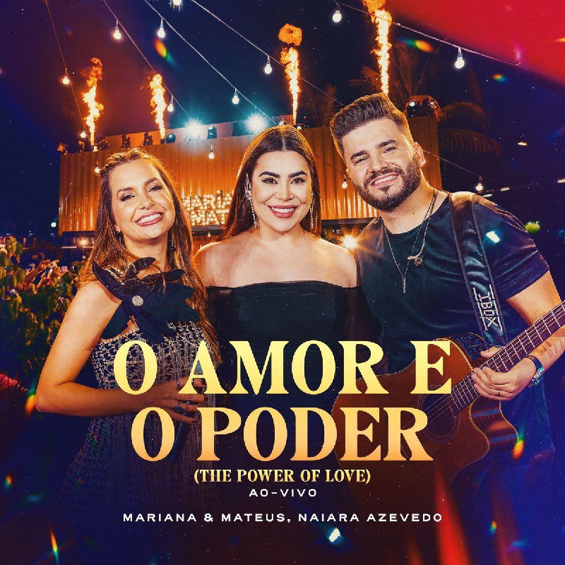 Capa da letra da música O Amor e o Poder (The Power of Love)