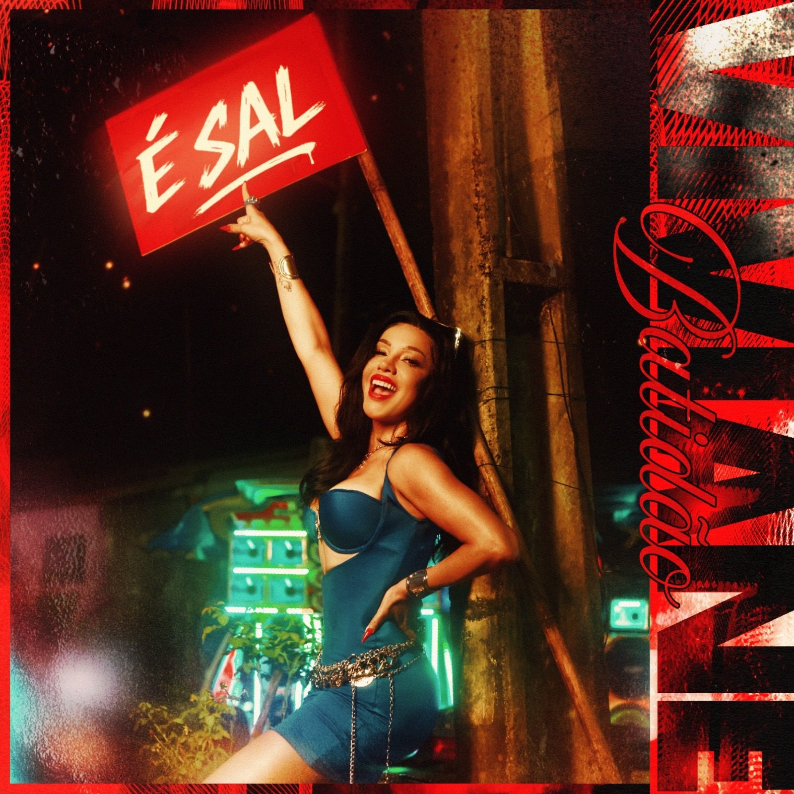 Capa da letra da música É Sal