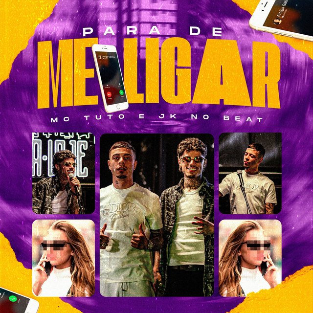 Capa da letra da música Para de Me Ligar