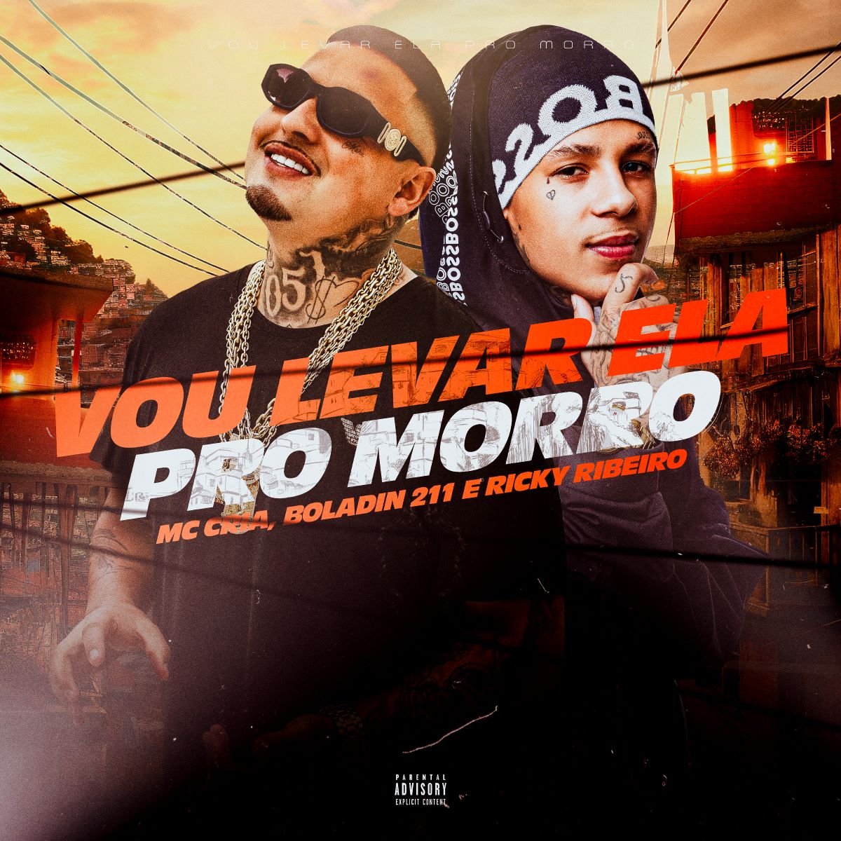 Capa da letra da música Vou Levar Ela pro Morro