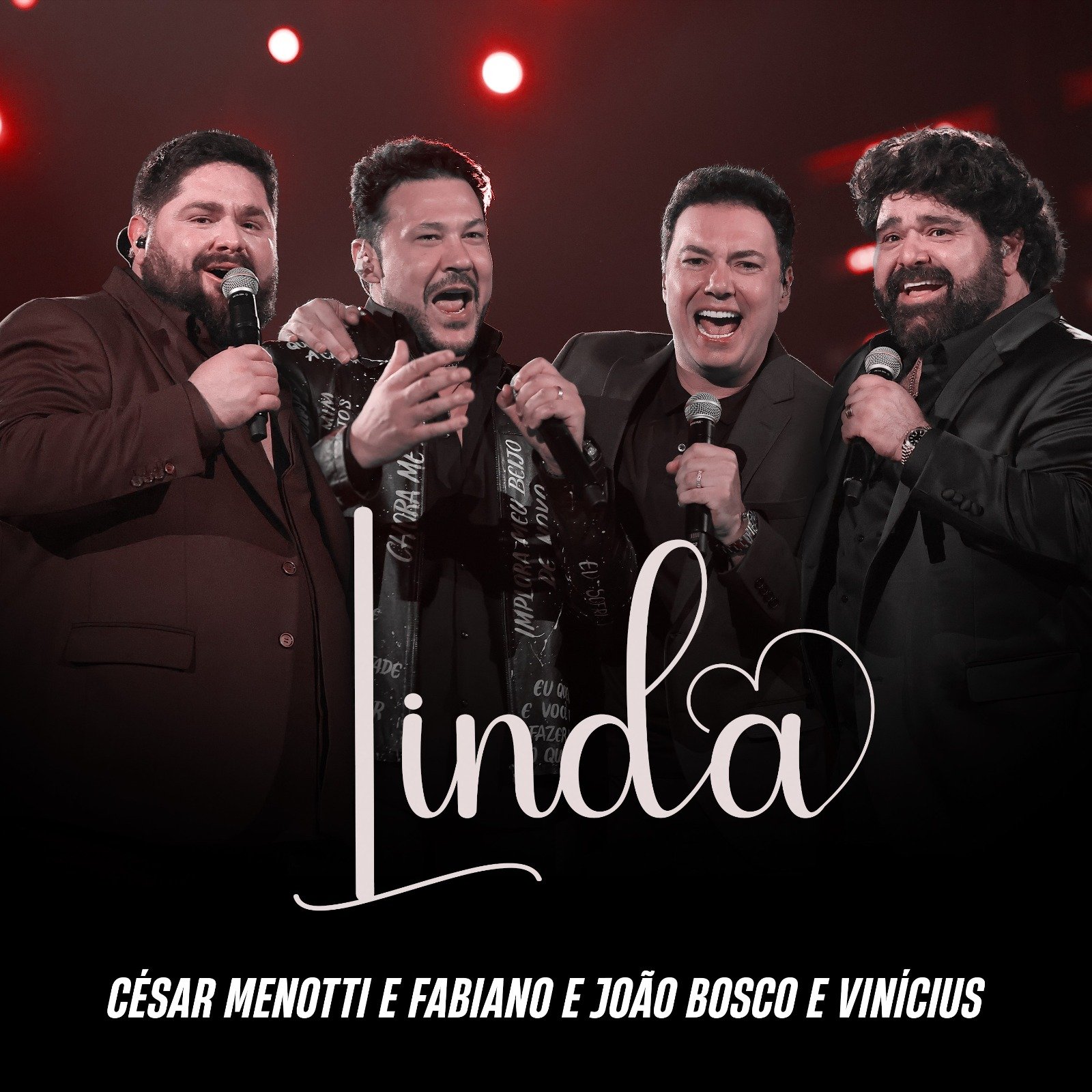 Capa da letra da música Linda