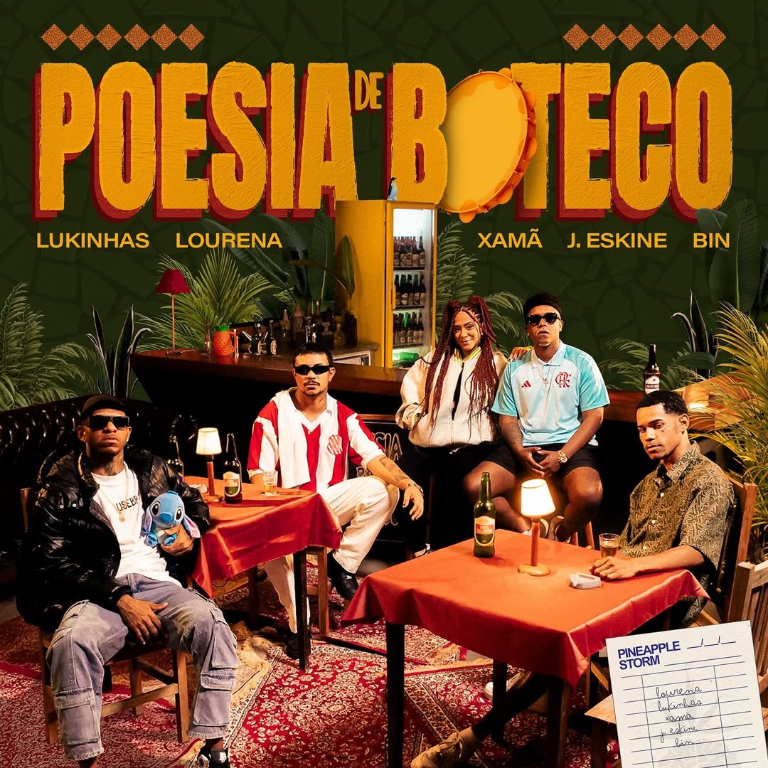 Capa da letra da música Poesia de Boteco