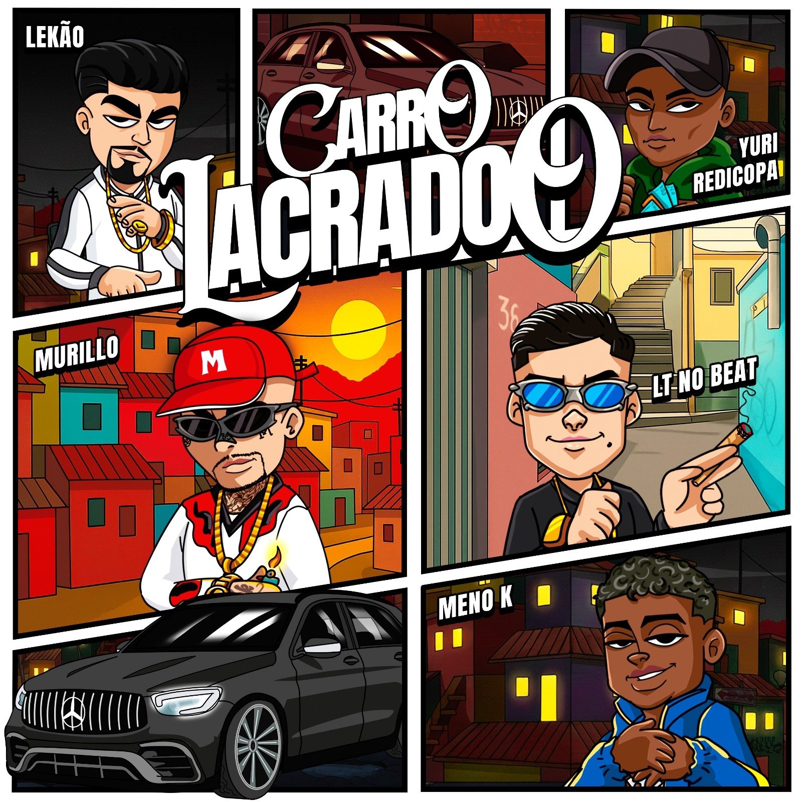 Capa da letra da música Carro Lacrado
