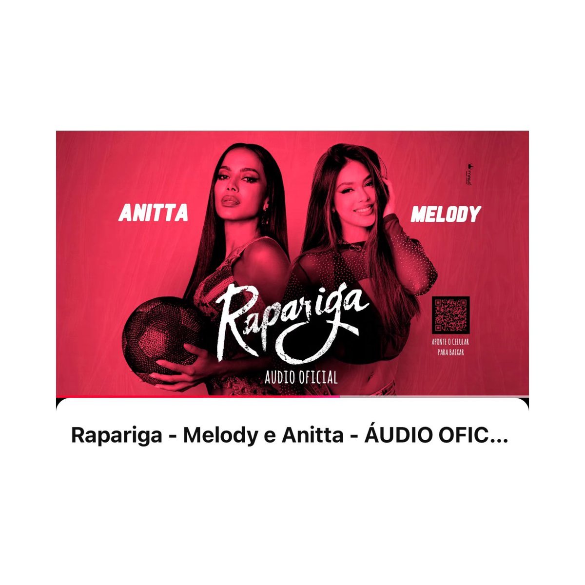 Capa da letra da música Rapariga