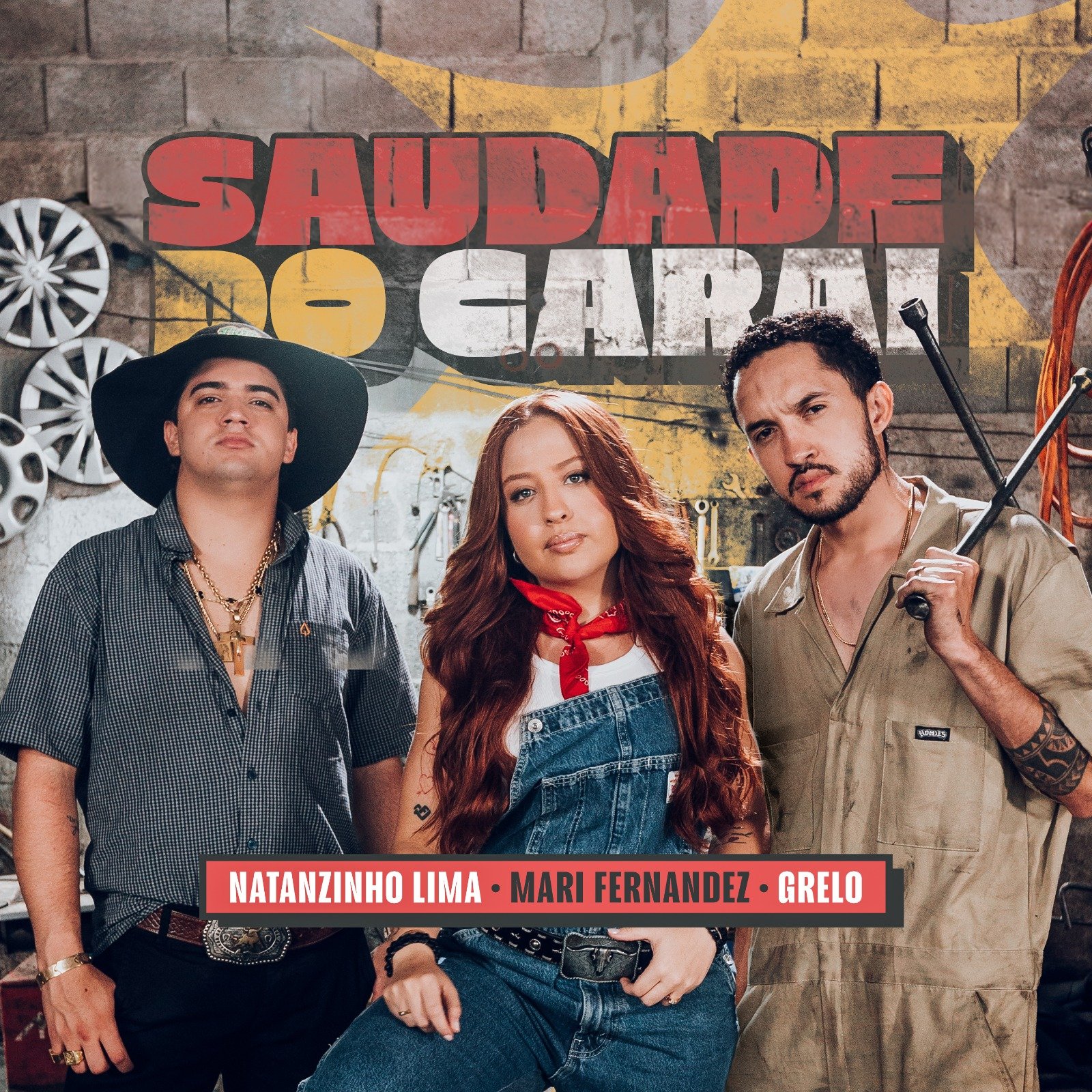 Capa da letra da música Saudade do Carai